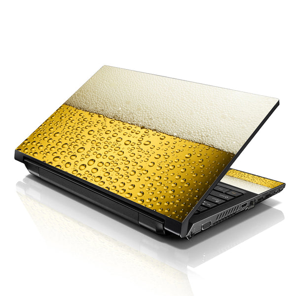 Laptop Notebook Skin Decal with 2 Matching Wrist Pads - Beer