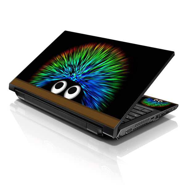 Laptop Notebook Skin Decal with 2 Matching Wrist Pads - Hedgehog