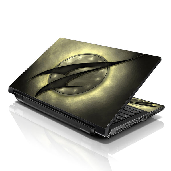 Laptop Notebook Skin Decal with 2 Matching Wrist Pads - Sign