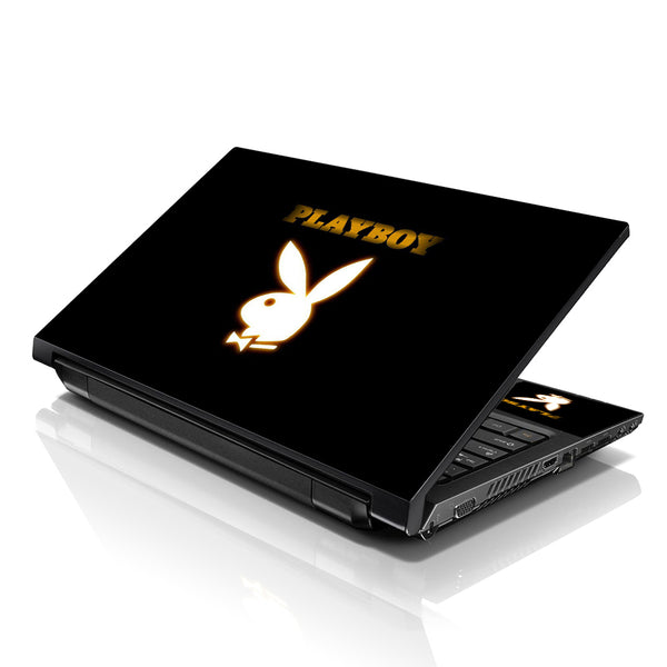 Laptop Notebook Skin Decal with 2 Matching Wrist Pads - Playboy