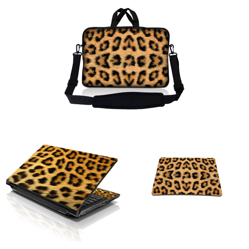 Leopard print laptop on sale sleeve