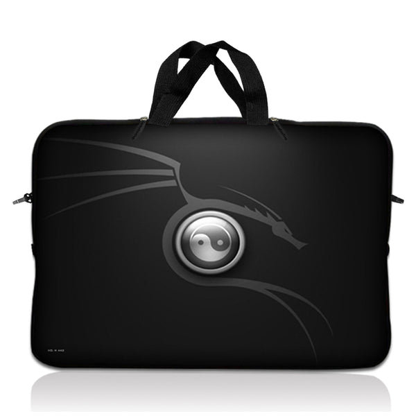 Laptop Notebook Sleeve Carrying Case with Carry Handle – Ying Yang Black